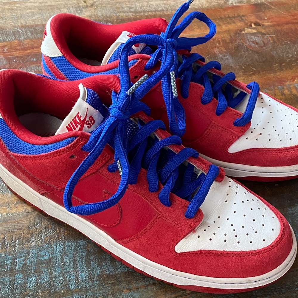 Nike Superman Lo Pro Dunks. Great condition, like new.